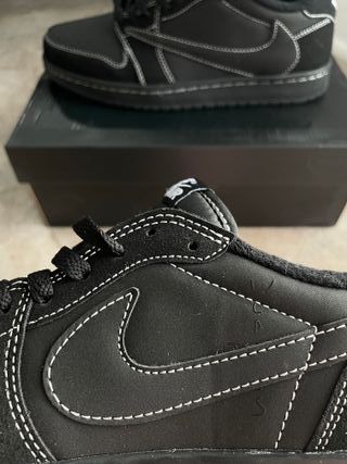 Nike Air Jordan 1 Low Travis Scott Black Phantom