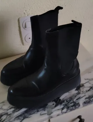 Botas negras plataforma