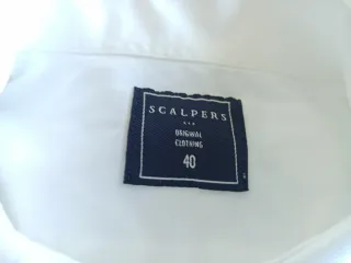 Camisa Hombre Scalpers Talla 40 M