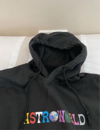 Sudadera Astroworld Negra Multicolor