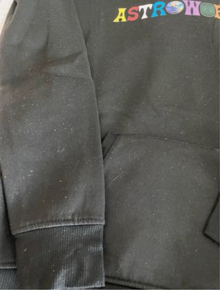 Sudadera Astroworld Negra Multicolor