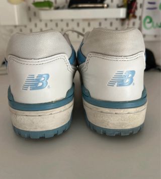 New Balance 550 Bianco Azzurro