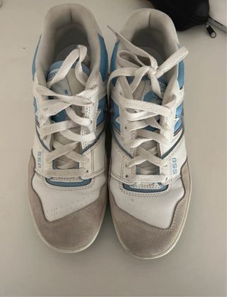 New Balance 550 Bianco Azzurro