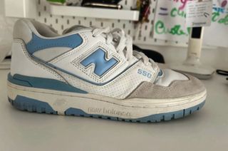 New Balance 550 Bianco Azzurro