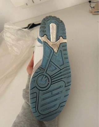 New Balance 550 Bianco Azzurro