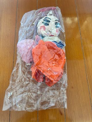 Muñeca mexicana de cartón