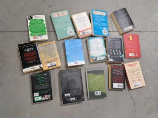 Lote novela libros varios en Ingles