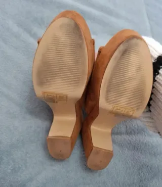 Sandalias Suncolor Beige/Marrón Talla 36