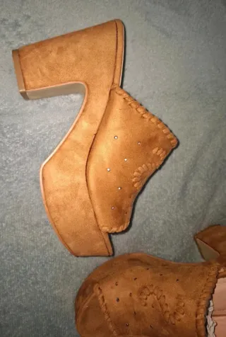 Sandalias Suncolor Beige/Marrón Talla 36