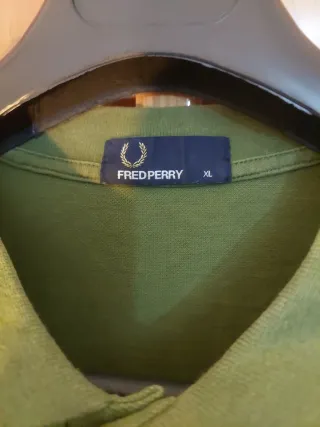 Polo Fred Perry Verde Talla XL