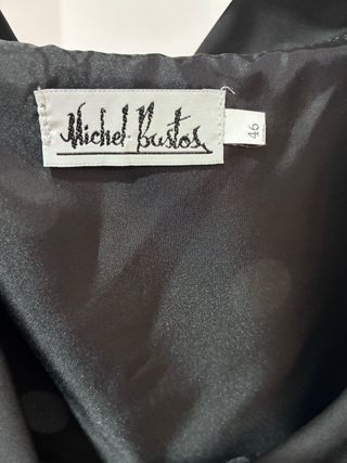 Vestido de fiesta lunares