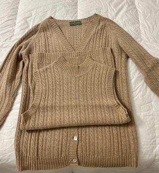 Conjunto Roberto Verino jersey y chaqueta