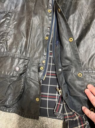 Barbour Beaufort Blu Navy C44/112