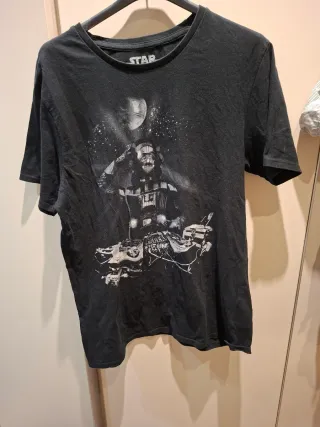Camiseta Star Wars Darth Vader DJ Negramude 47cm d