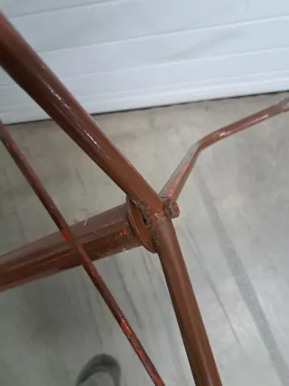 Perchero Antiguo Madera Marrón maniquí escaparate