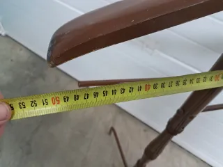 Perchero Antiguo Madera Marrón maniquí escaparate