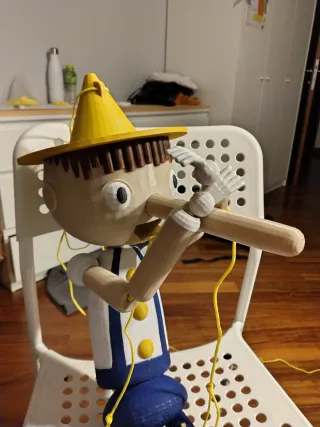 Marionetta Pinocchio artigianale