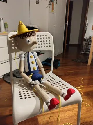 Marionetta Pinocchio artigianale