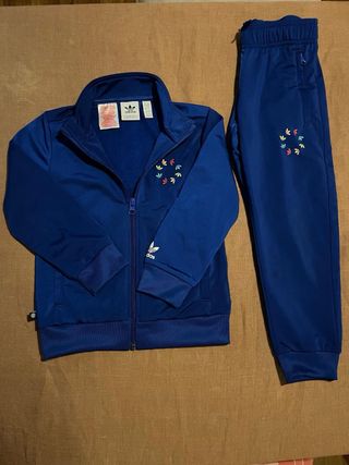 Chándal Adidas niña azul T5-6