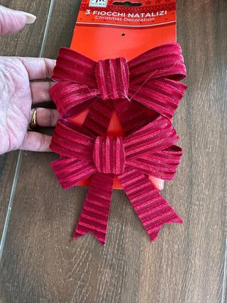 Decorazioni Albero Natale Rosso