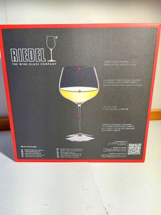 SERVIZIO 6 CALICI CHARDONNAY RIEDEL NUOVI IN VETRO