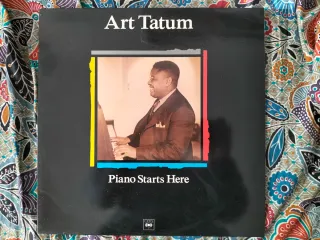 Art Tatum Piano Starts Here LP Vinil Jazz