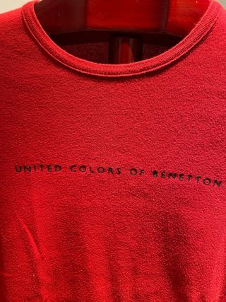 Camiseta United Colors of Benetton Roja