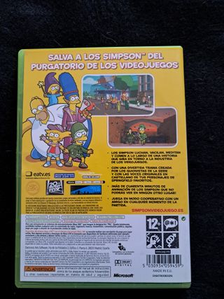 Los Simpson El Videojuego Xbox 360 Pal Esp
