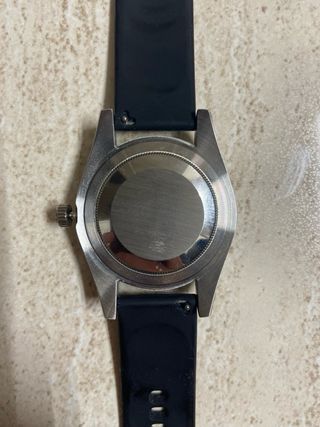 Rolex Milgauss Reloj Negro y Plateado