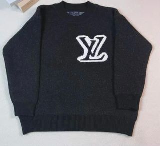 Sudadera Louis Vuitton Negra Logo