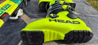 Botas de esquí HEAD color amarillo neón