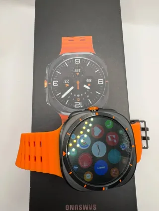 Samsung Galaxy Watch Ultra Grigio/Arancione