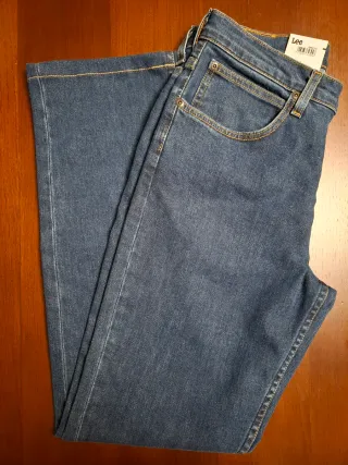 Vaqueros Lee Caballero Azul