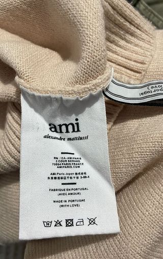 Jersey Ami Paris Corazón Rojo Talla M