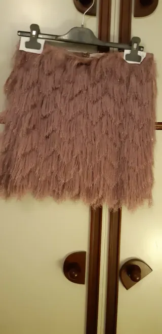 Gonna Pinko frangette viscosa