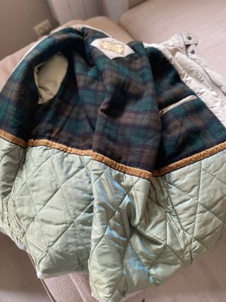 Parka beige talla XL