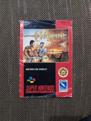 Legend.SNES. PAL EUR