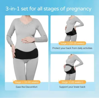 Faja Embarazo Talla Única Negra