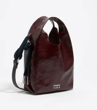 Bolso Castaña Bimba y Lola Piel