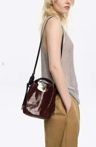 Bolso Castaña Bimba y Lola Piel