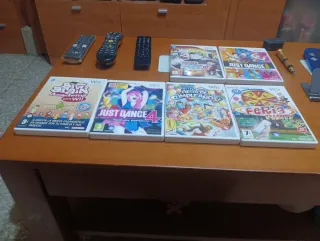 Pacchetto 7 Giochi Wii: Naruto, Just Dance, Feste...