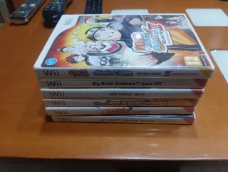 Pacchetto 7 Giochi Wii: Naruto, Just Dance, Feste...