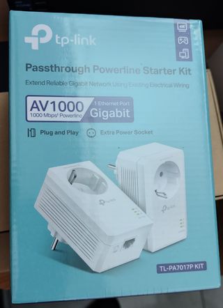 Kit Powerline TP-Link AV1000 TL-PA7017P Novo