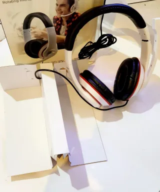 Cuffie Gaming QomBird per PC e PlayStation