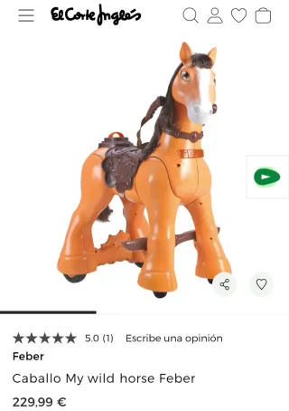 Caballo Eléctrico 12v Feber.