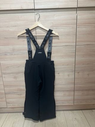 Pantalón esquí CMP negro T.116 (6 años)