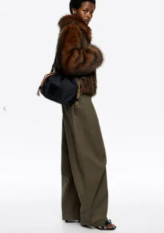 Bolso Nylon Bimba y Lola Negro