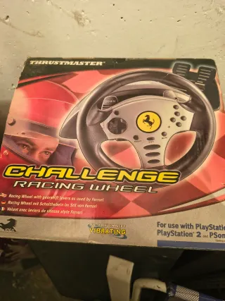 Volante Thrustmaster Challenge Racing Wheel PS2