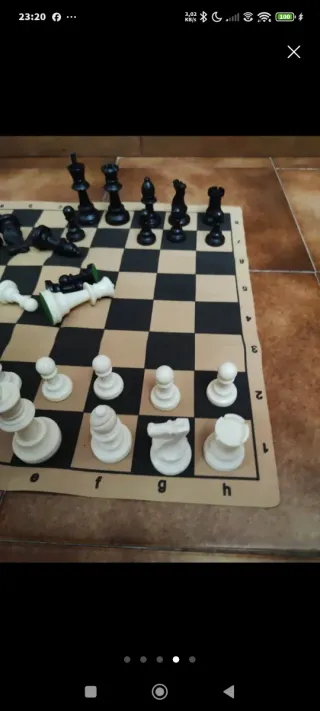 Juego de ajedrez completo