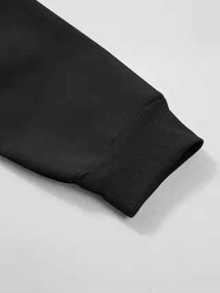 Sudadera Negra ROMANIA Talla XXL